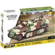 COBI: Sd.Kfz. 251/9 Stummel páncélos jármű építőjáték (3096)