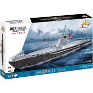COBI: WW II U-Boot U-52 (Type VIIB) hajó építőjáték (4852)