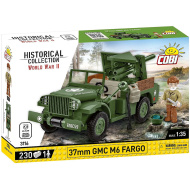 COBI: WW II 37mm GMC M6 Fargo építőjáték (3116)