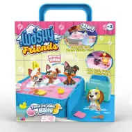Washy Friends: Color Reveal pancsoló 3 kutyus figura jacuzzival és kiegészítőkkel