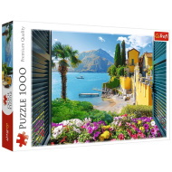 Kilátás a Comói-tóra 1000db-os puzzle - Trefl