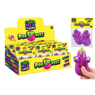 Cool Mix PopUppeez Padlizsán kidülledő szemekkel stresszlevezető játék