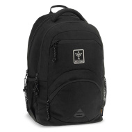 Ars Una: Cordura Black ergonomikus iskolatáska, hátizsák 27L
