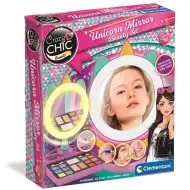 Crazy Chic: Világító unikornisos sminkelő tükör - Clementoni