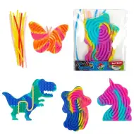 Curly Board mini zsinóros fűzős játék több változatban