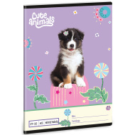 Ars Una: Cute Animals - Aussie kockás füzet A/5 27-32