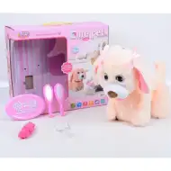 RC Cute Pet: Távirányítós Pomerániai kutyus kiegészítőkkel 2.4GHz-es