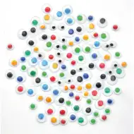 PlayBox: Dekorációs színes szemek 300db-os készlet két méretben
