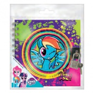 Én kicsi pónim spirálos titkos napló lakattal - Derform