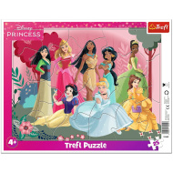 Disney Hercegnők 25 db-os keretes puzzle – Trefl