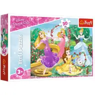 Disney Hercegnők: Légy hercegnő puzzle 30db-os - Trefl