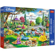 Disney Hercegnők tavaszi piknikje 1000db-os Prémium plus quality puzzle - Trefl