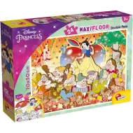 Disney Hófehérke 2 az 1-ben maxi 24db-os puzzle és színező 70x50cm - Lisciani