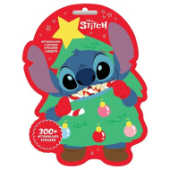 Luna: Disney Stitch karácsonyi matricaszett 300db matricával