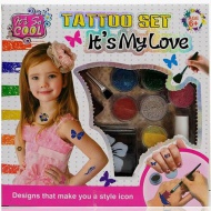 DIY csillámtetoválás játékszett