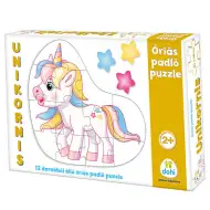 Unikornis óriás padló puzzle 12db-os