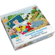 Fejlesztő feladatkártyák letörölhető filccel - Állatok
