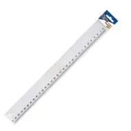 Egyenes műanyag vonalzó 30cm-es