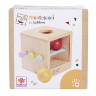 Eichhorn: Montessori Fa Golyóbedobó Doboz – Készségfejlesztő játék a legkisebbeknek - Simba Toys