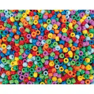 PlayBox: Élénk színű fűzhető gyöngyök 9mm 1000db