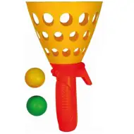 Click&amp;Catch tölcséres elkapójáték 2db labdával