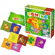 Erdei állatos dominó - Trefl
