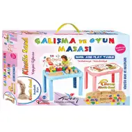 Kinetic Sand: Homokgyurmázó munkaasztal kétféle színben