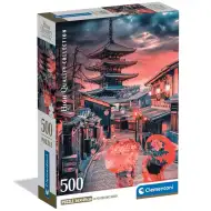 Este Kyoto városában 500db-os HQC kompakt puzzle - Clementoni