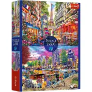 Európai fővárosok 2x500db-os puzzle - Trefl