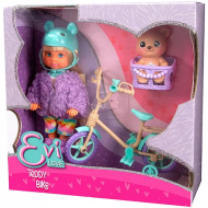 Evi Love: Teddy Bike – Kerékpáros játékszett - Simba Toys