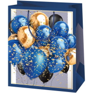 Cardex: Lufis ünnepi exkluzív közepes méretű ajándéktáska 18x10x23cm