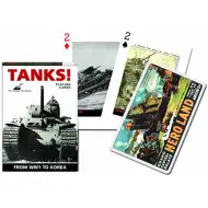 Exkluzív römi kártya - Tankos 1x55 lap - Piatnik