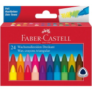Faber-Castell: Triangular Jumbo zsírkréta 24db-os szett