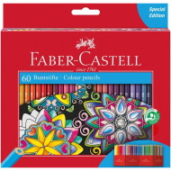 Faber-Castell: Színes ceruza 60db-os szett