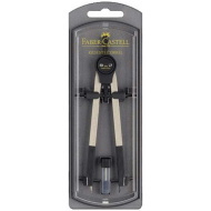 Faber-Castell: Giant iskolai körző – fekete-ezüst