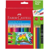 Faber-Castell: Papagájos 24db-os színesceruza szett