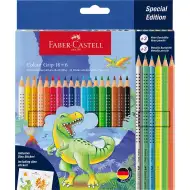 Faber-Castell: Dinoszauruszos Grip színesceruza készlet 18+6db-os csomag