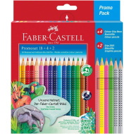 Faber-Castell: Grip színesceruza készlet 18+6db-os csomag