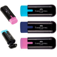 Faber-Castell: Trendi színek hegyező radírral többféle 1db