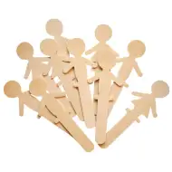 PlayBox: Fapálcikák fiú és lány 10db-os szett 14cm-es