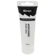 Spirit: Fehér akrilfesték 75ml-es