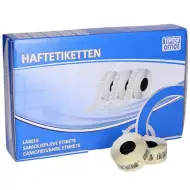 Spirit: Fehér árazócímke 22x12mm-es