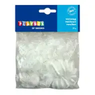 PlayBox: Fehér színű haj, szakáll 25g