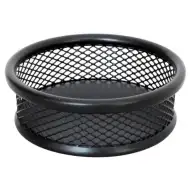 Spirit: Fekete fémhálós gémkapocstartó 4x9cm