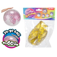 Felfújható csillámos labda 60cm-es több változatban