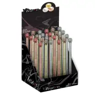 Tesoro: Fém tollak gyöngyökkel többféle 1db