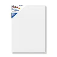 Feszített fehér festővászon 60x80cm