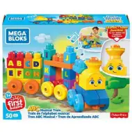 Fisher-Price: ABC zenélő vonat építőjáték - Mega Bloks