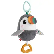 Fisher Price: Kedves repkedő tukán plüss babajáték - Mattel