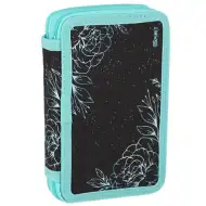 Spirit: Flowers két emeletes töltött tolltartó 28db-os